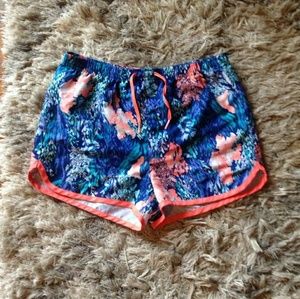 Vibrant running shorts